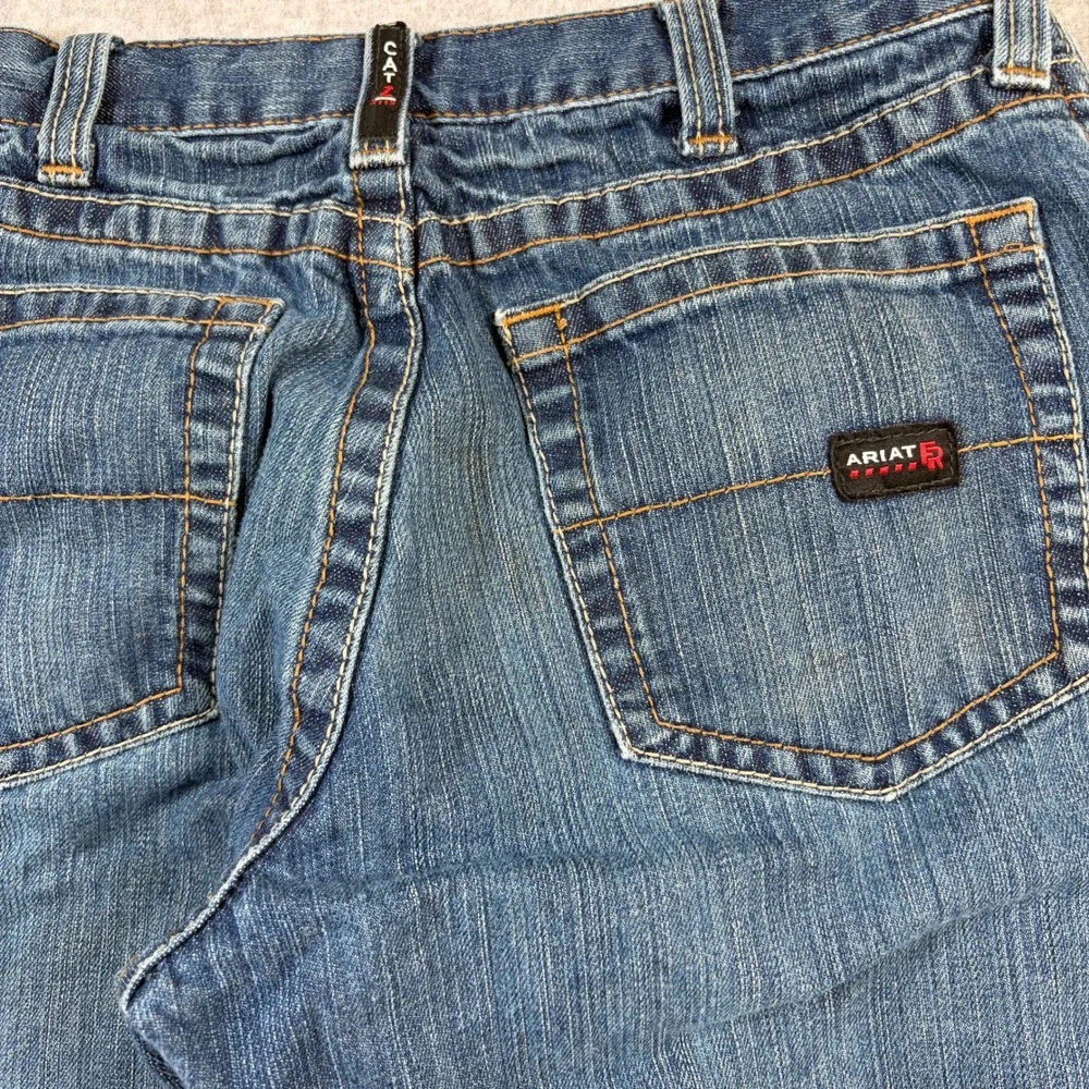 Ariat M4 FR Relaxed Boot Jeans Mens 30x32 (30x30) Blue Flame Resistant Workwear